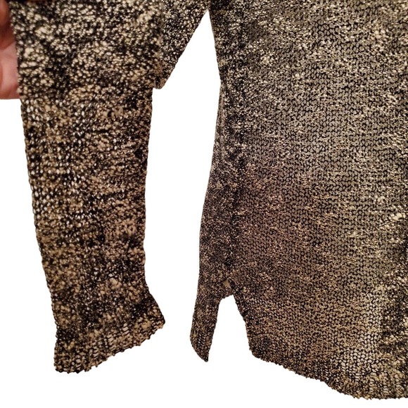 Lilla P Sweater Womens Small Knit Layering Piece See Through Boat Neck S - Picture 5 of 12